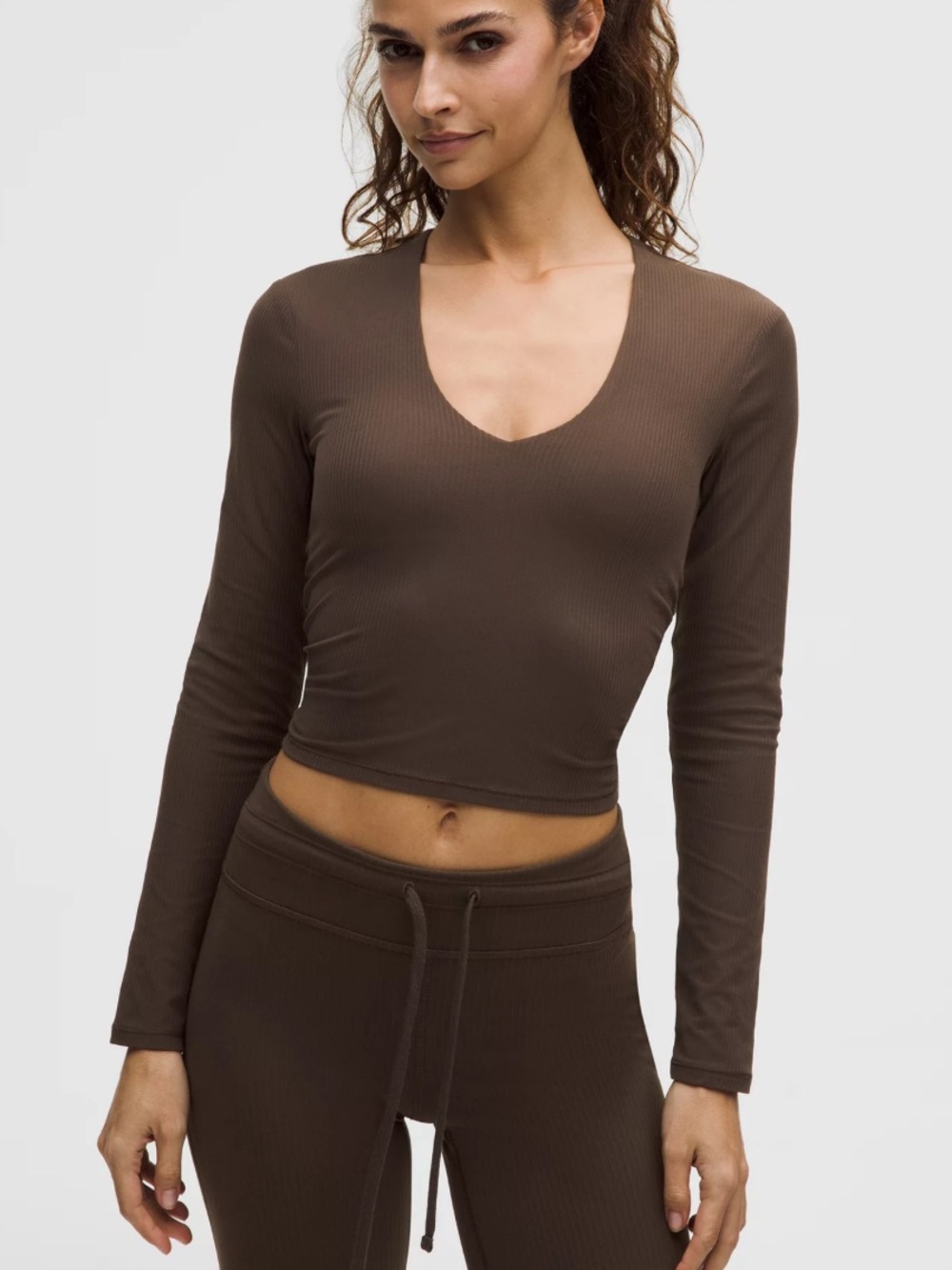Lululemon walnut crunch top